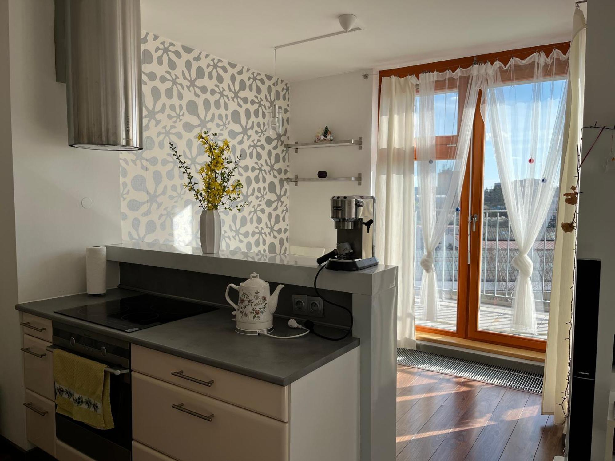 Rooftop Apartment With Pergola And Parking Prague Exterior photo
